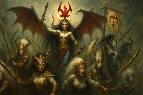 Daughters of Khaine faction banner