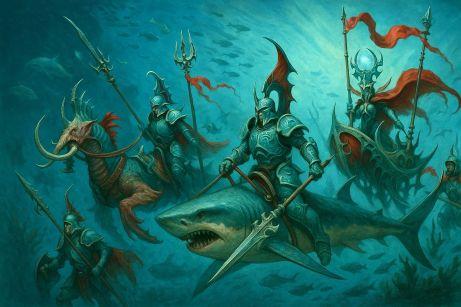 Idoneth Deepkin faction banner