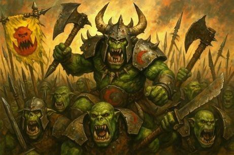 Orruk Warclans faction banner