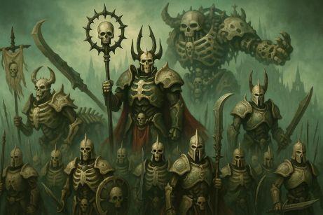 Ossiarch Bonereapers faction banner