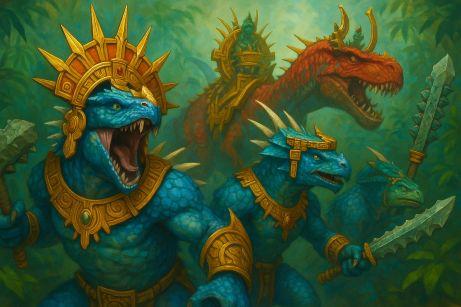 Seraphon faction banner